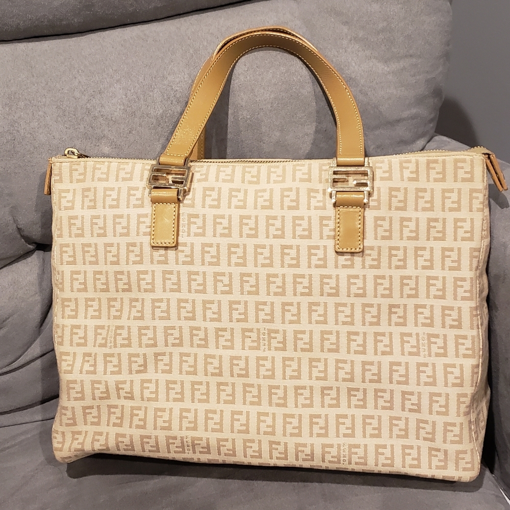 Fendi Canvas Tote